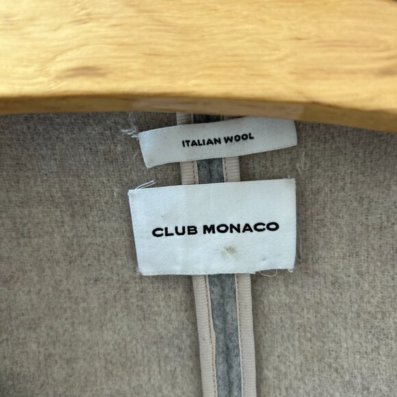 Club Monaco Wool wrap coat - Picture 2 of 10